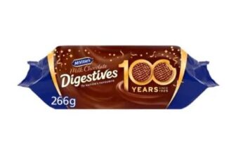 McVities Milk Chocolate Digestive Biscuits 266g