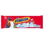 McVities Penguin Original Biscuit Bar Multipack 7 x 24.6g, 172g