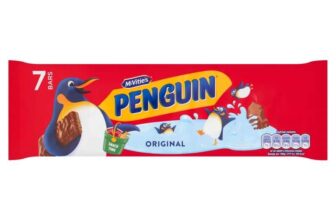 McVities Penguin Original Biscuit Bar Multipack 7 x 24.6g, 172g