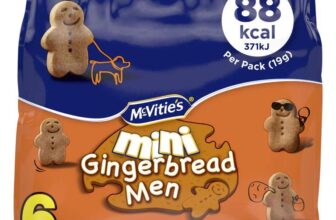 Mcvities Mini Gingerbread Men (Pack of 6)
