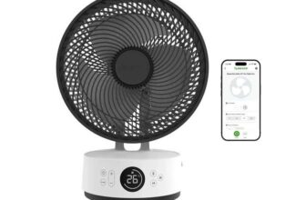 Meaco Sefte Pro 10 Smart Cordless Desktop Air Circulator Fan