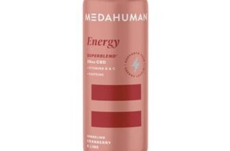 Medahuman Cranberry & Lime CBD Energy Drink 250ml