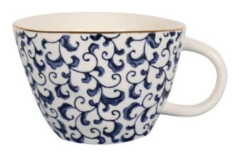 Media Cappuccino Mug – Blue
