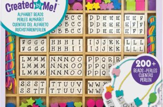 Melissa & Doug Arts and Crafts Beads, Multicolor, Wooden Stringing Beads