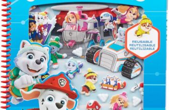 Melissa & Doug PAW Patrol Restickable Puffy Stickers – Jakes Mountain, Multicolor, 33257