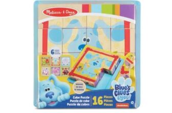 Melissa and Doug Blues Clues and You Wooden Cube Puzzle
