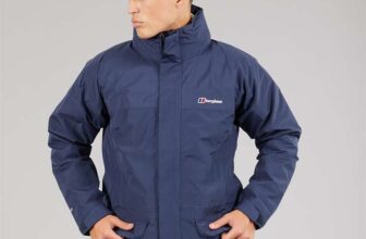 Mens Berghaus Cornice Gore-Tex Waterproof Interactive Jacket – Dark Blue, XS/S