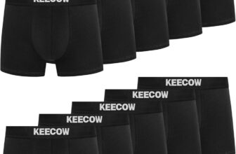 Mens Boxers Shorts 10 Pack, No Itchy Labels Cotton Comfortable Underwear Trunks Underpants(S-4XL)