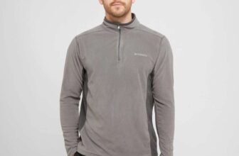Mens Columbia Klamath 1/4 Zip Fleece, Sizes S/XL/XXL – Members Price – Free Click & Collect