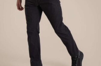 Mens Craghoppers Brisk UPF 50 Trousers Black – All Sizes from 26 – 42