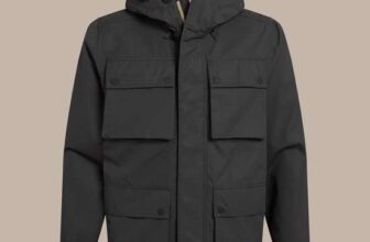 Mens Craghoppers Hartley Aquadry Waterproof Jacket – Dark Iron, Small