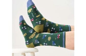 Mens Farming Organic Cotton Crew Socks