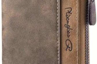 Mens Retro Short Wallet – Dark Brown – Sold By Amazon Haul (Free Delivery with £15 Spend)