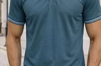 Mens deep blue polo shirt ( Size L only )