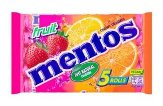 Mentos Fruit 5 Pack