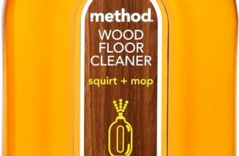 Method Wood Floor Cleaner, Moisturising Oil, Surface Spray, Gently Cleans and Shines, Almond Natural Scent, Pack of 1, 739 ml
