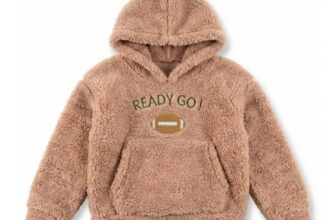 Miababy Unisex Kids Welsoft Oversize Hooded Sweatshirt Ages 2-9