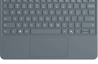 Microsoft Surface Pro 12-Inch Keyboard with Slim Pen Compatible with Surface Pro Copilot Ocean
