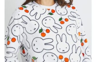Miffy X Skinnydip Cherry Fleece Pyjama Set