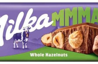Milka Hazelnut Milk Chocolate Bar 250g