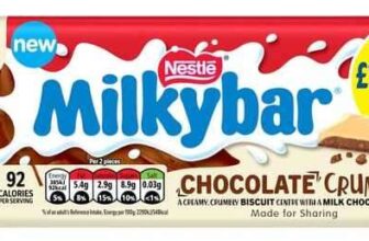 Milkybar Chocolate Crumble White Chocolate Bar 84g
