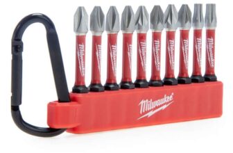 Milwaukee Shockwave 10-Piece Impact Screwdriver Bit Set, Wear Guard Tips & Shock Zone, Free C&C, Free Delivery w/£55 Spend