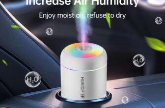 Mini Air Humidifier 180ml, USB Electric Aroma Diffuser – Sold by Searide Home Appliances Store