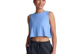 Minimal Balance Relaxed Crop Vest Top