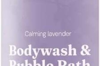 Miniml Natural Body Wash & Bubble Bath – Calming Lavender 400ml, 99.6% Natural, Vegan & Cruelty-Free
