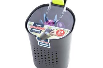 Minky Pod plus 24 Sure Grip Pegs, Grey, One Size