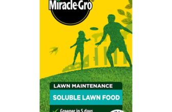 Miracle-Gro Water Soluble Lawn Food, 1 kg (Voucher Price £5.33)