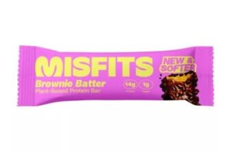 Misfits Brownie Batter Flavour Plant-Based Protein Bar 50g