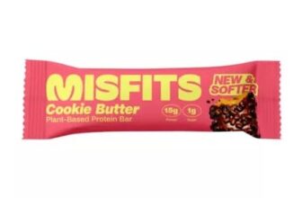 Misfits Cookie Butter Flavour Plant-Based Protein Bar 50g