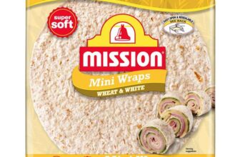 Mission Wheat & White Mini Tortilla Wraps x6 186g / Mission Original Mini Wraps x6 186g – Nectar Price