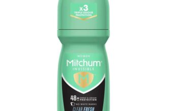 Mitchum Invisible Women 48HR Protection Roll On Deodorant & Anti-Perspirant, No White Marks, Alcohol Free, Clear Fresh at Checkout