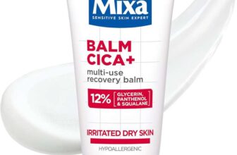 Mixa Multi-Use Balm Cica, Multi-Use Recovery Balm for Irritated Dry Skin, with 12% Glycerin