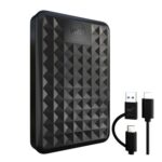ModusTech 1TB Portable External HDD USB-C/3.0 Slim, Fast