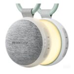Momcozy Portable Baby Sound Machine with Night Light, 20 Sounds