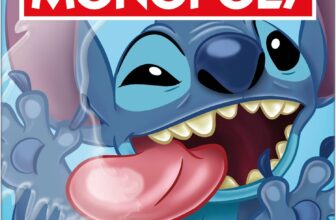 Monopoly: Disney Stitch Board Game, Family Property-Trading Game with Stitch-Themed Tokens, Cards & Locations, Fast to Learn, Fun to Replay, 26 Players, Ages 8, Perfect Game Night Pick