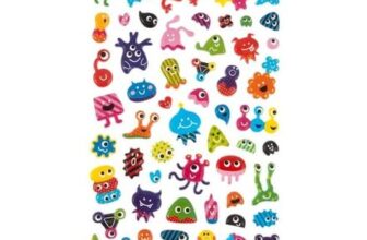 Monster Puffy Stickers