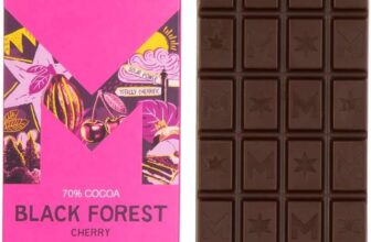 Montezumas Black Forest, 70% Cocoa, Dark Chocolate With Cherry 90g (S&S £2.33)