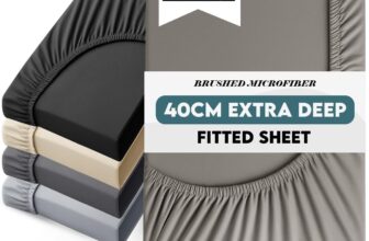 Moonlight Bedding King Size Fitted Sheets 40 Cm Extra Deep Pocket Grey Bed Sheets 16 inch Ultra Soft Bottom Sheet Brushed Microfiber Breathable Shrinkage and Fade Resistant