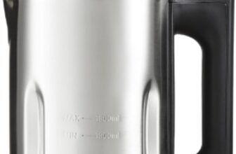 Morphy Richards Soup Maker, 1.6L Dual Programme, Serrator Blade, Easy Clean, Keep Warm, LED Countdown, Add to Function, Detachable Power Cord, Stainless Steel, 501022