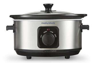 Morphy Richards Stainless steel 3.5L Slow cooker
