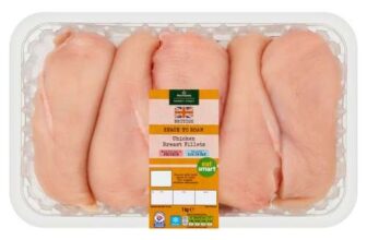Morrisons 1kg Chicken Breasts Fillets Via Just Eat – Fees/Delivery Applies – Max 3 per Order