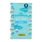 Morrisons Tuna Chunks in Brine 4x145g