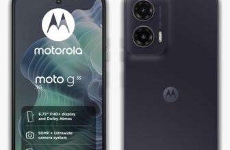 Moto G35 Smartphone, Android, 4GB RAM, 6.7, 5G, 128GB, Black/Juniper (2yr Gtee, Free Del/C&C)