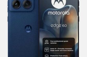 Motorola Edge 60 Smartphone Pantone Gibraltar Sea 6.67 512GB 5G Unlocked & SIM Free
