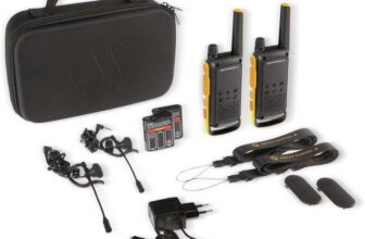 Motorola Talkabout T82 Extreme PMR446 2-Way Walkie Talkie Radio – Yellow/Black (Pack of 2