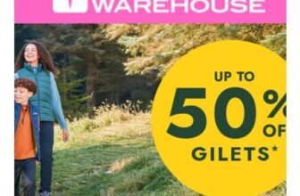 Mountain Warehouse Sale – up to 50% off on Gilets & Body Warmers